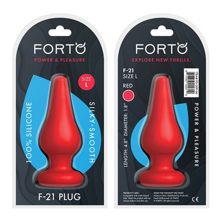 FORTO F-21 TearDrop Red Large