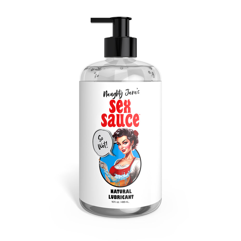 Naughty Janes Sex Sauce Natural Lubricant 16oz