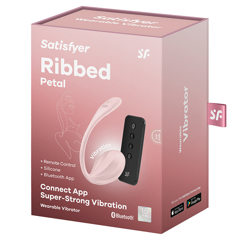 SATISFYER RIBBED PETAL ROSE (NET)