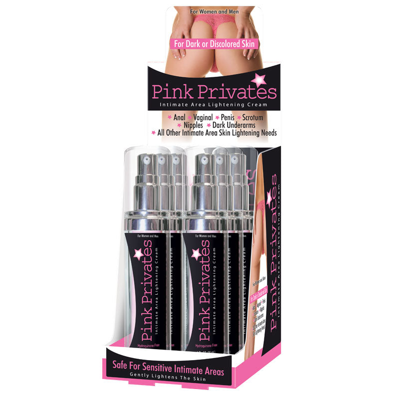 Body Action Pink Privates 1oz Dp(6/Dp)