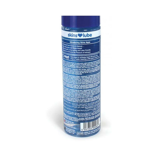 Skins Aqua Water-based Lubricant 4 Oz.