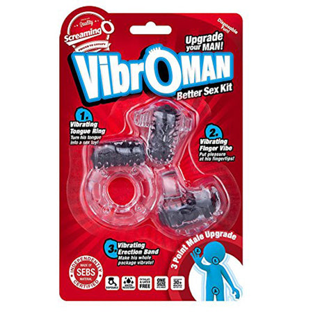 Screaming O VibrOMan - Black