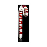 Icicles No. 59 Hand Blown Glass Massager Candy Cane