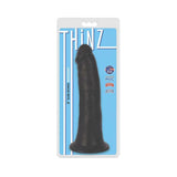 Thinz 8 Inch Slim Dildo- Black