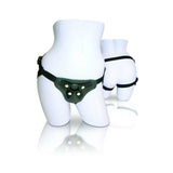 Latigo Leather Harness by Sportsheets