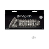 Renegade Ribbed Extension Clear Sleeve