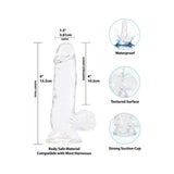 Addiction Crystal Dong 6 Clear