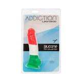Addiction Leonardo 7 inches Multi-color Dildo