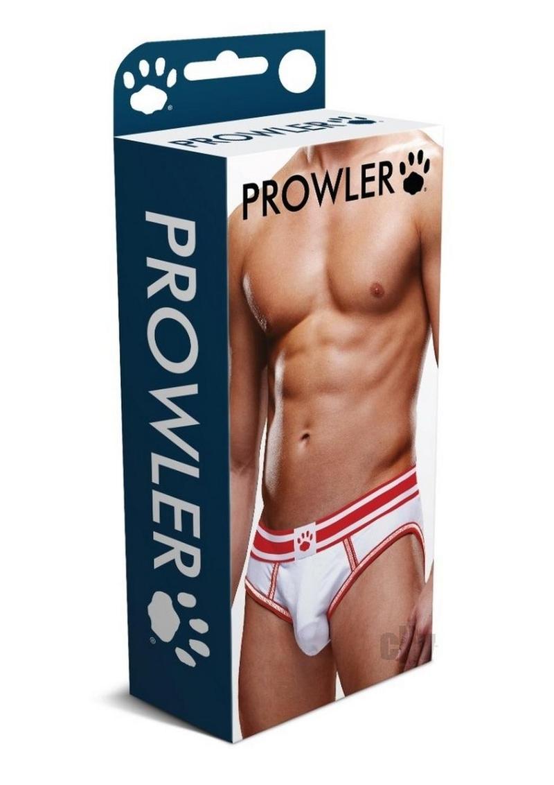 Prowler White/red Open Brief Xl