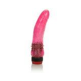Hot Pinks Curved Penis 6.25 inches Vibrating Dong