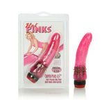 Hot Pinks Curved Penis 6.25 inches Vibrating Dong