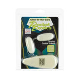 Glow in the dark double bullet