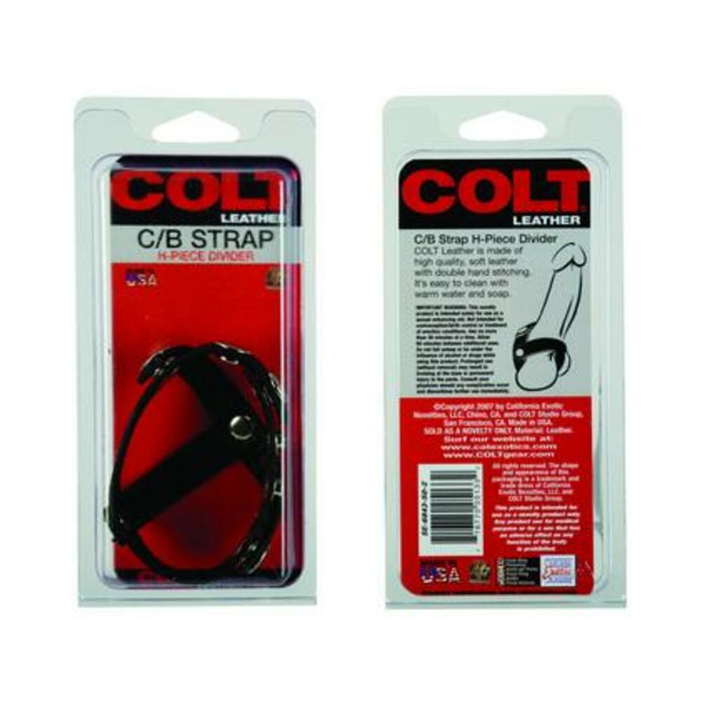 Colt Leather C/b Strap H-Piece Divider