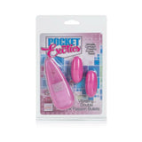 Pocket Exotics Double Pink Passion Bullet Vibrators