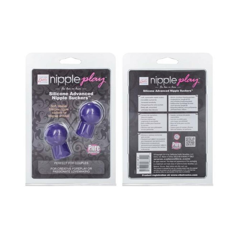 Nipple Play Advance Silicone Sucker Purple