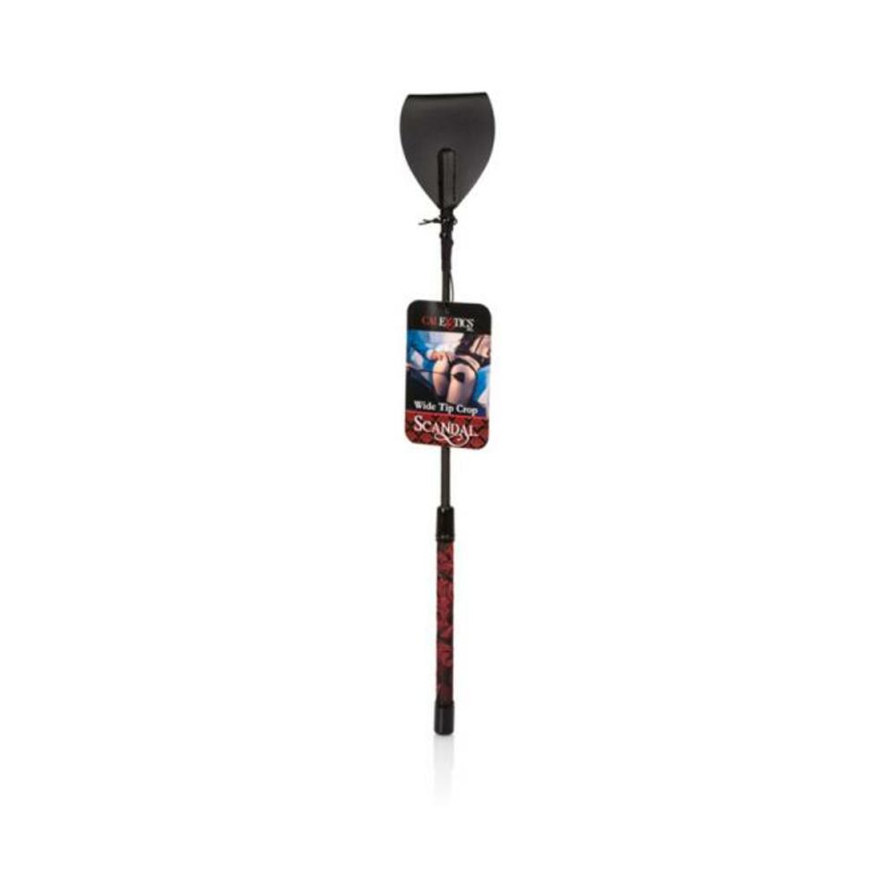 Scandal Wide Tip Crop Black 17.75 inches