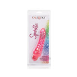 Sparkle Glitter Jack Pink Vibrating Dildo