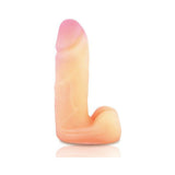 X5 5.5 inches Natural Feel Dildo Flexible Internal Spine