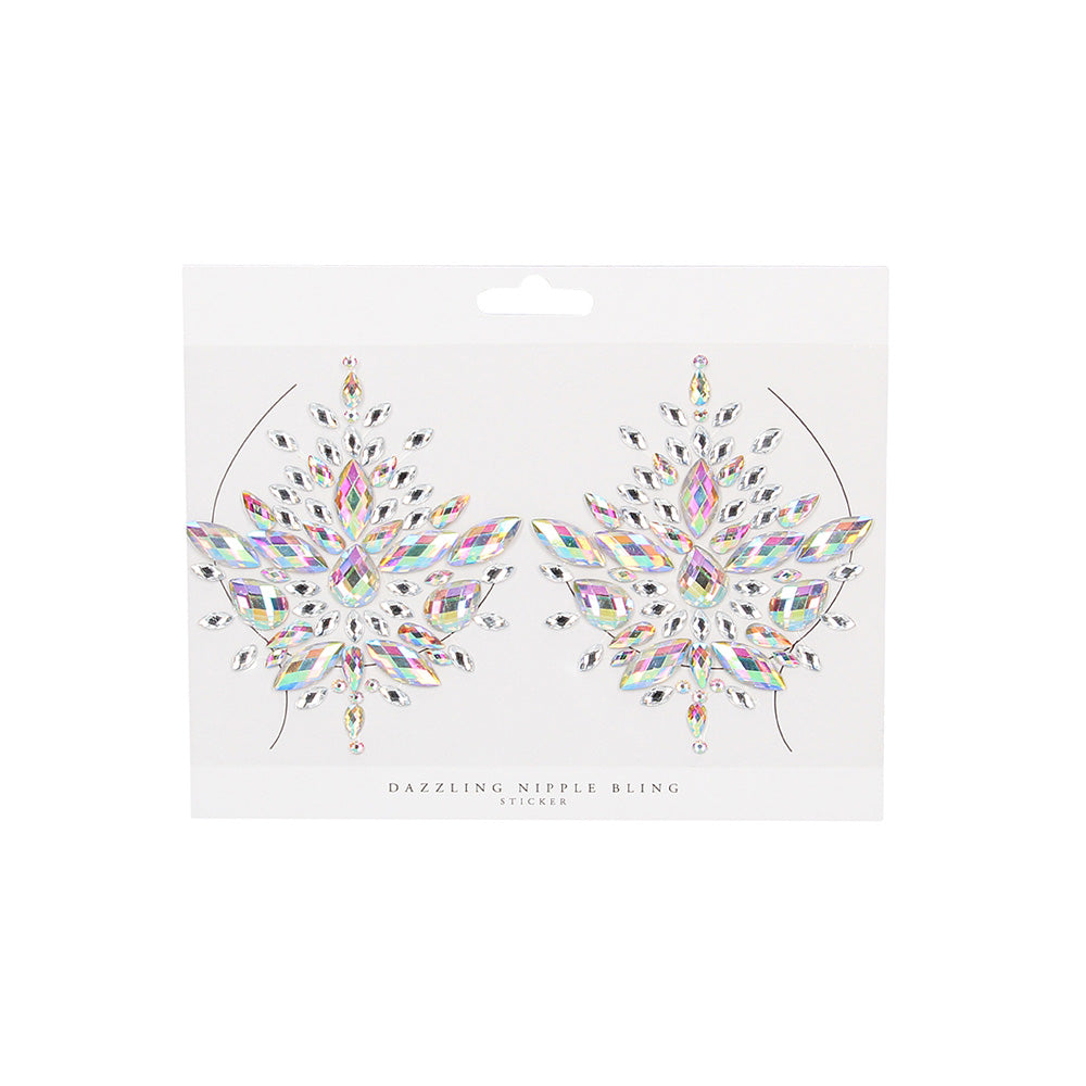Shots Bliss Dazzling Nipple Bling Sticker O/S