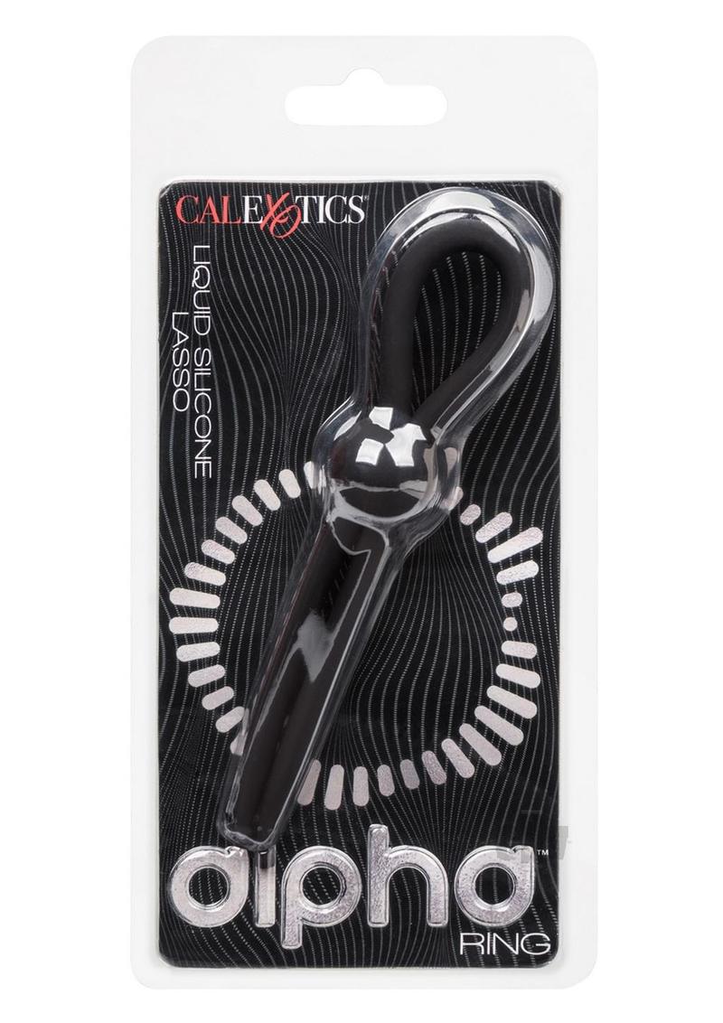 Alpha Liquid Silicone Lasso Black