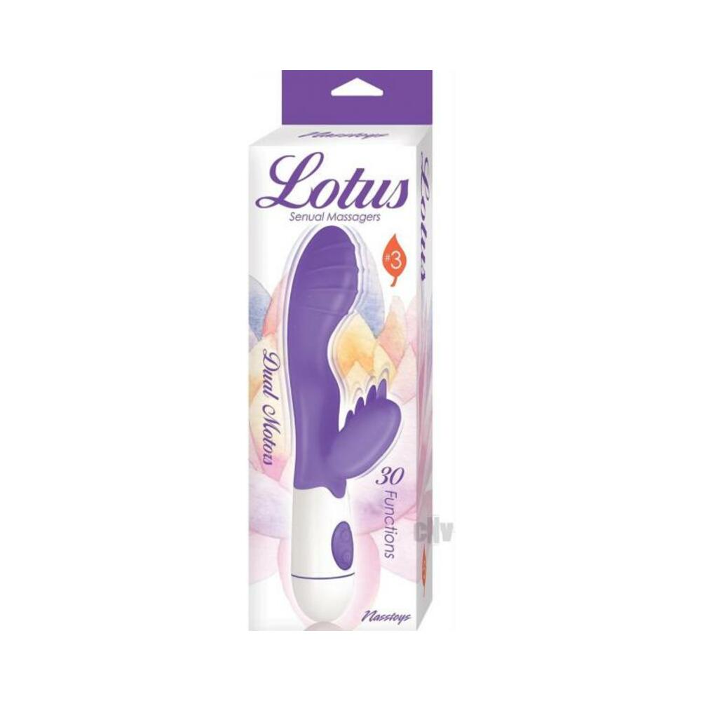 Lotus Sensual Massagers #3 Purple