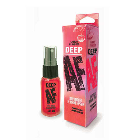 Deep Af Deep Throat Numbing Spray - Cherry - 1 Fl. Oz.