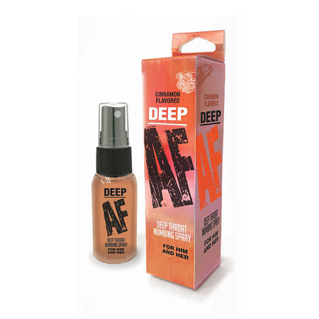 Deep Af Deep Throat Numbing Spray - Cinnamon - 1 Fl. Oz.