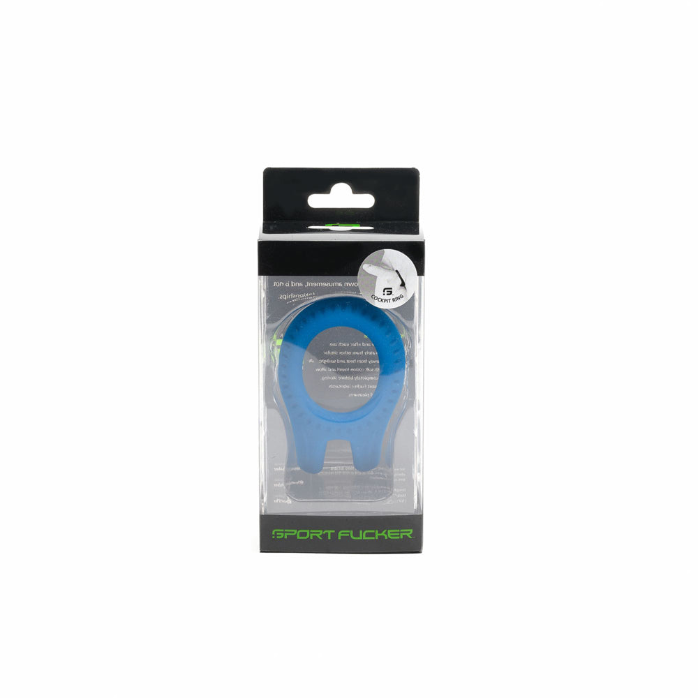 Sport Fucker CockPit Cockring - Blue