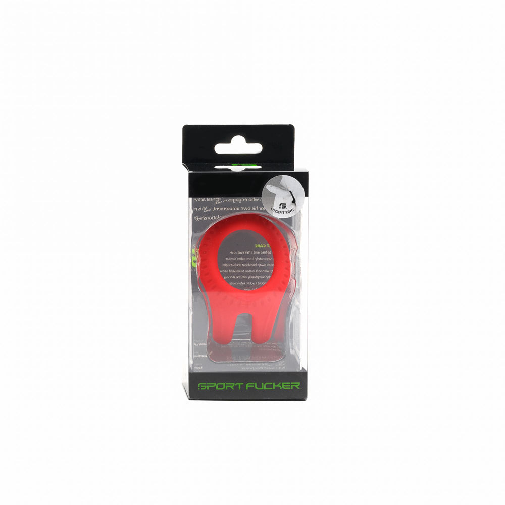 Sport Fucker CockPit Cockring - Red