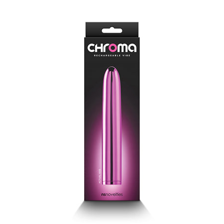 Chroma 7' Rechargeable Vibe - Pink