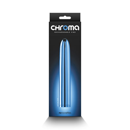 Chroma 7' Rechargeable Vibe - Blue