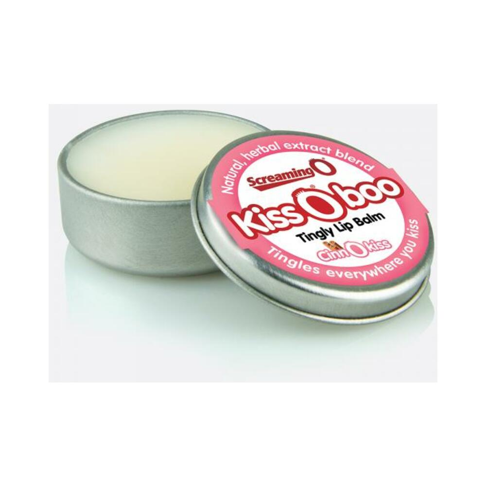 KissOboo Tingly Lip Balm Cinnamon .45oz Tin