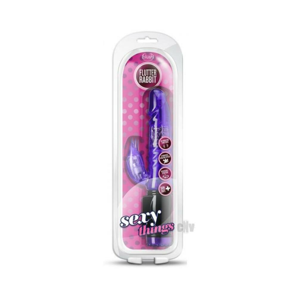 Blush Sexy Things Flutter Rabbit - Purple