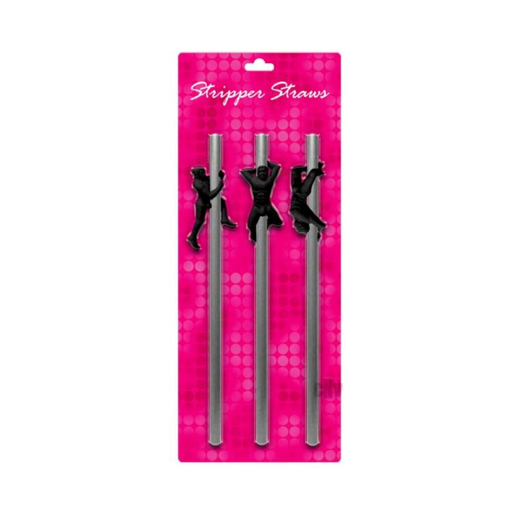 Stripper Straws Male 3 Pack