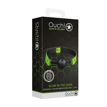 Breathable Ball Gag - Glow in the Dark