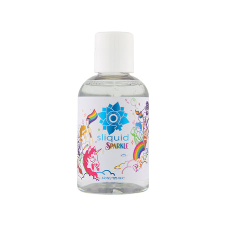 Sliquid Naturals Sparkle Pride Water Based Lube - 4.2 oz