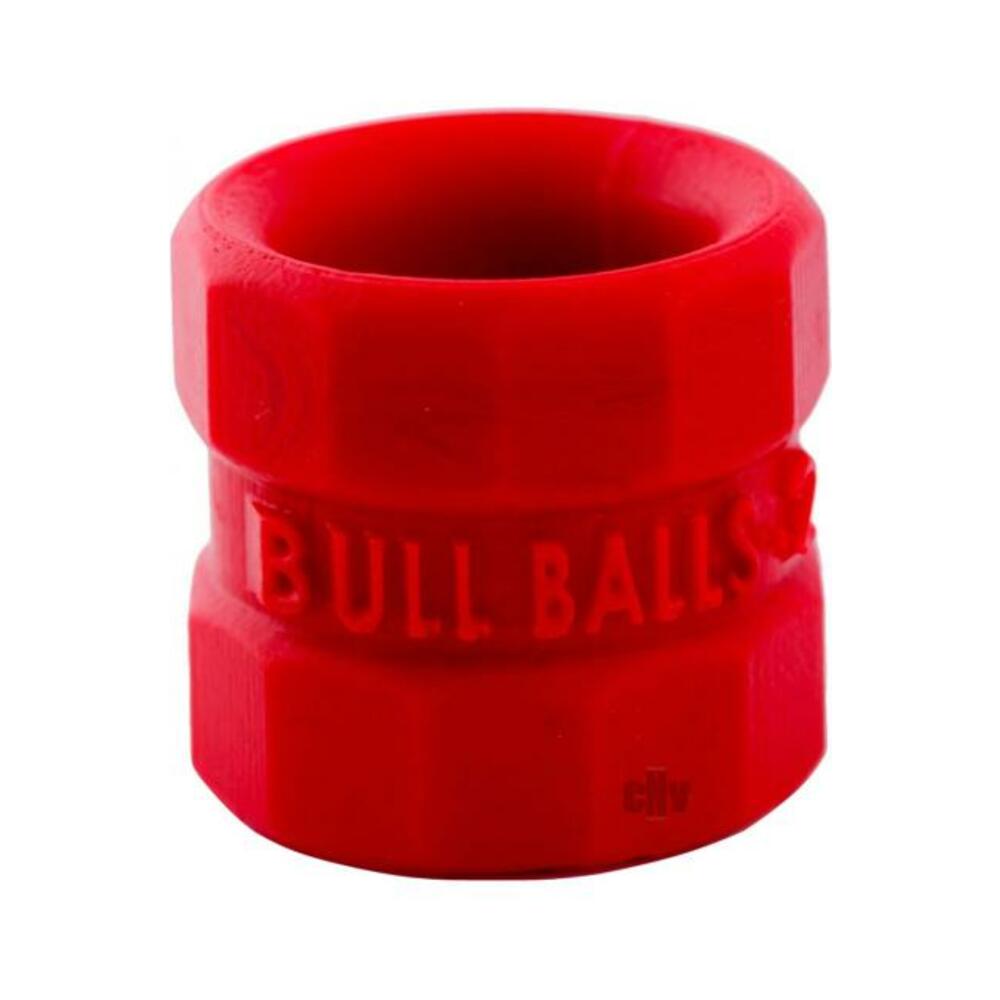 BULLBALLS 1 BALLSTRETCHER SILICONE SMOOSH RED
