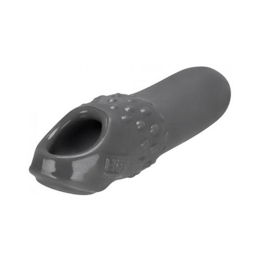 Hunkyjunk Swell Cock Sheath Stone Smoke Penis Sleeve
