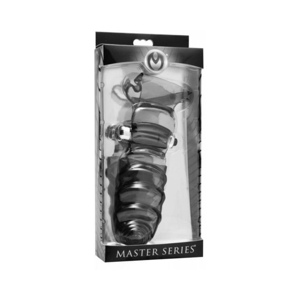Bang Bang G-Spot Vibrating Finger Glove Black