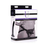 Pegged Pegging Dildo With Harness Black Strap On