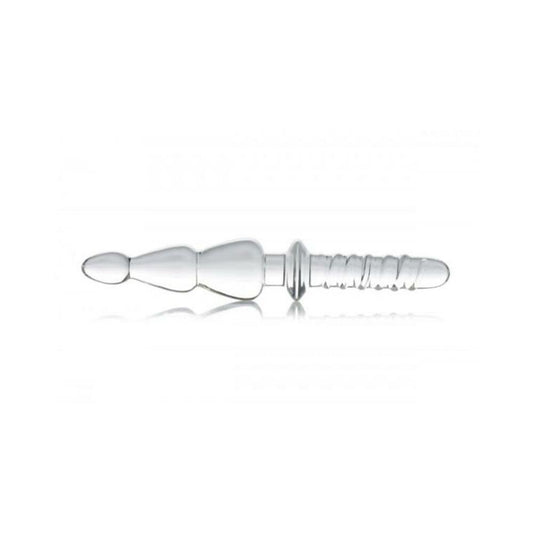 Saber Anal Links Glass Thruster Clear