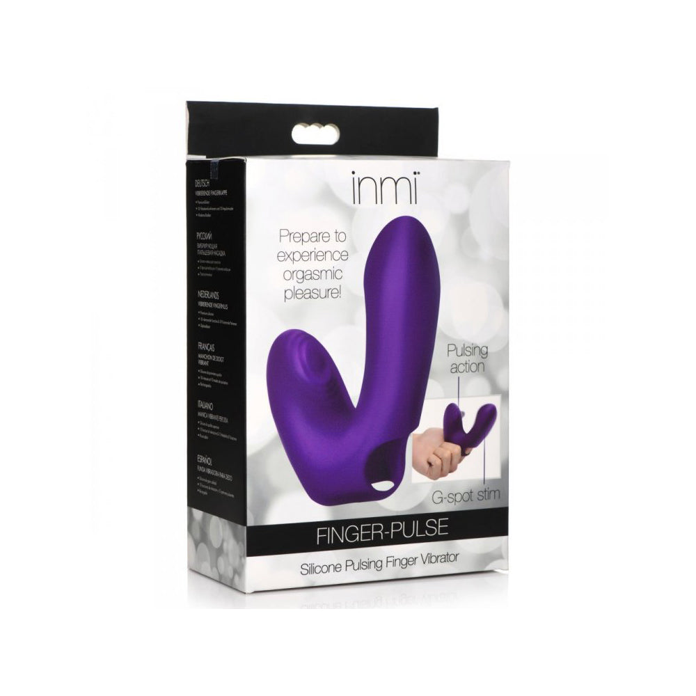 Inmi Finger-Pulse Silicone Pulsing Finger Vibrator