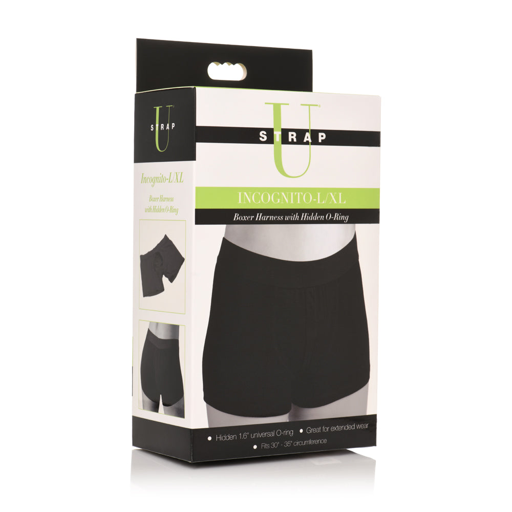 Strap U Incognito Boxer Harness L/xl Blk