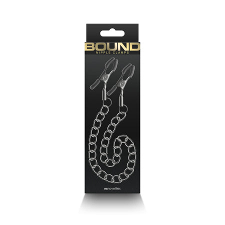 Bound DC2 Nipple Clamps - Gunmetal