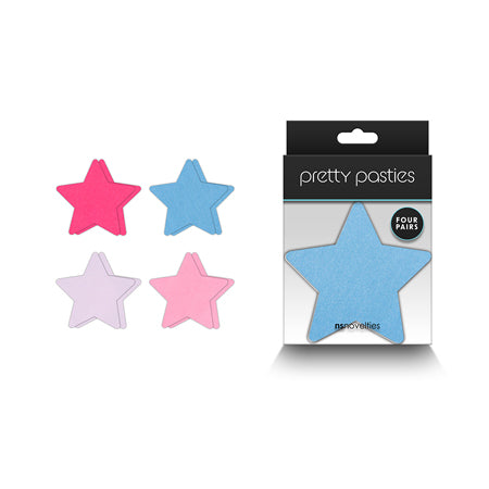 Pretty Pasties Star I Assorted - 4 Pair