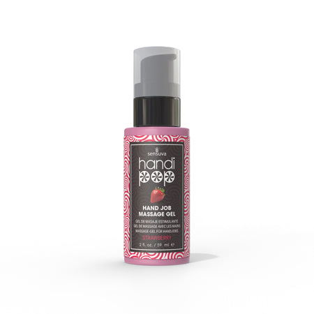 Handipop Massage Gel Strawberry 2oz