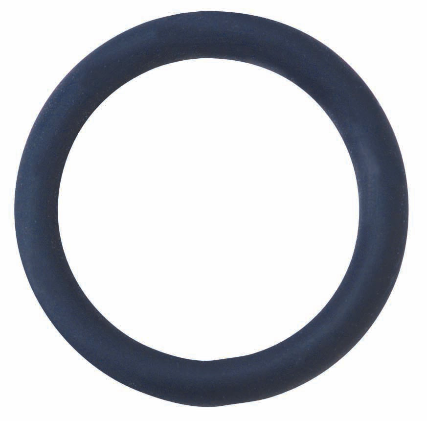 Spartacus 1.25' Rubber Cock Ring - Blue