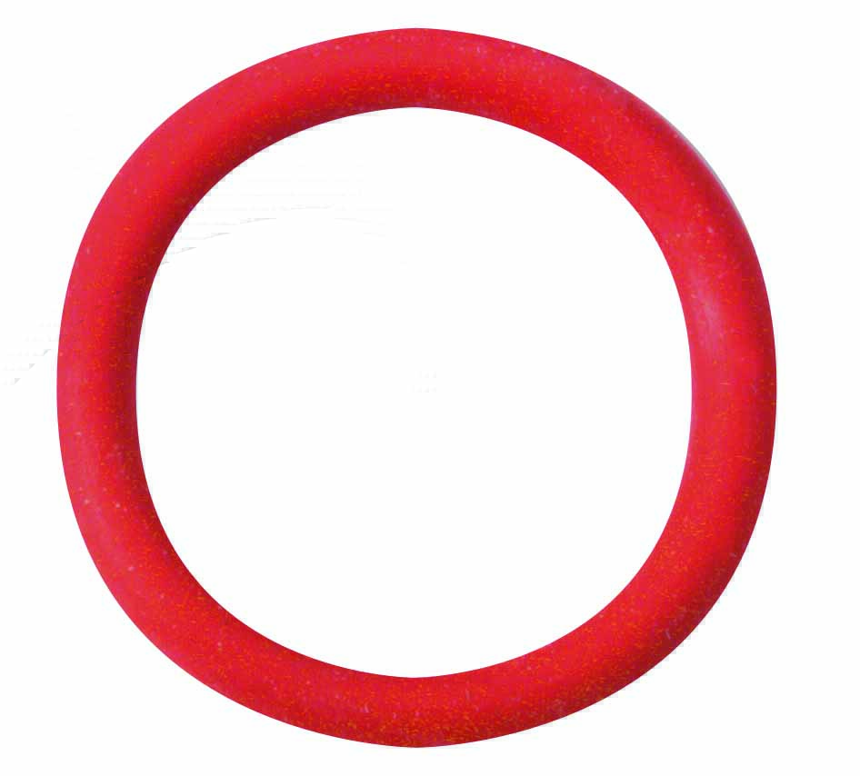 Spartacus 1.25" Rubber Cock Ring - Red