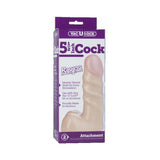 Vac-U-Lock 5.5" Raging Hard-Ons Cock - Beige