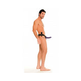 Fetish Fantasy For Him Or Her Vibrating Hollow Strap-on Purple